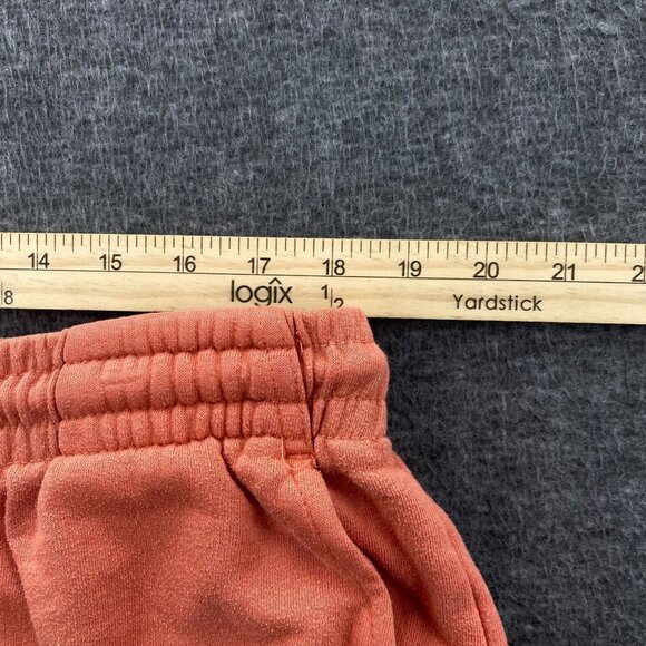 ACDC Shorts Tour Band Classic Rock Conceret XL Orange Lounge Sweatshorts *FLAW - Picture 8 of 11